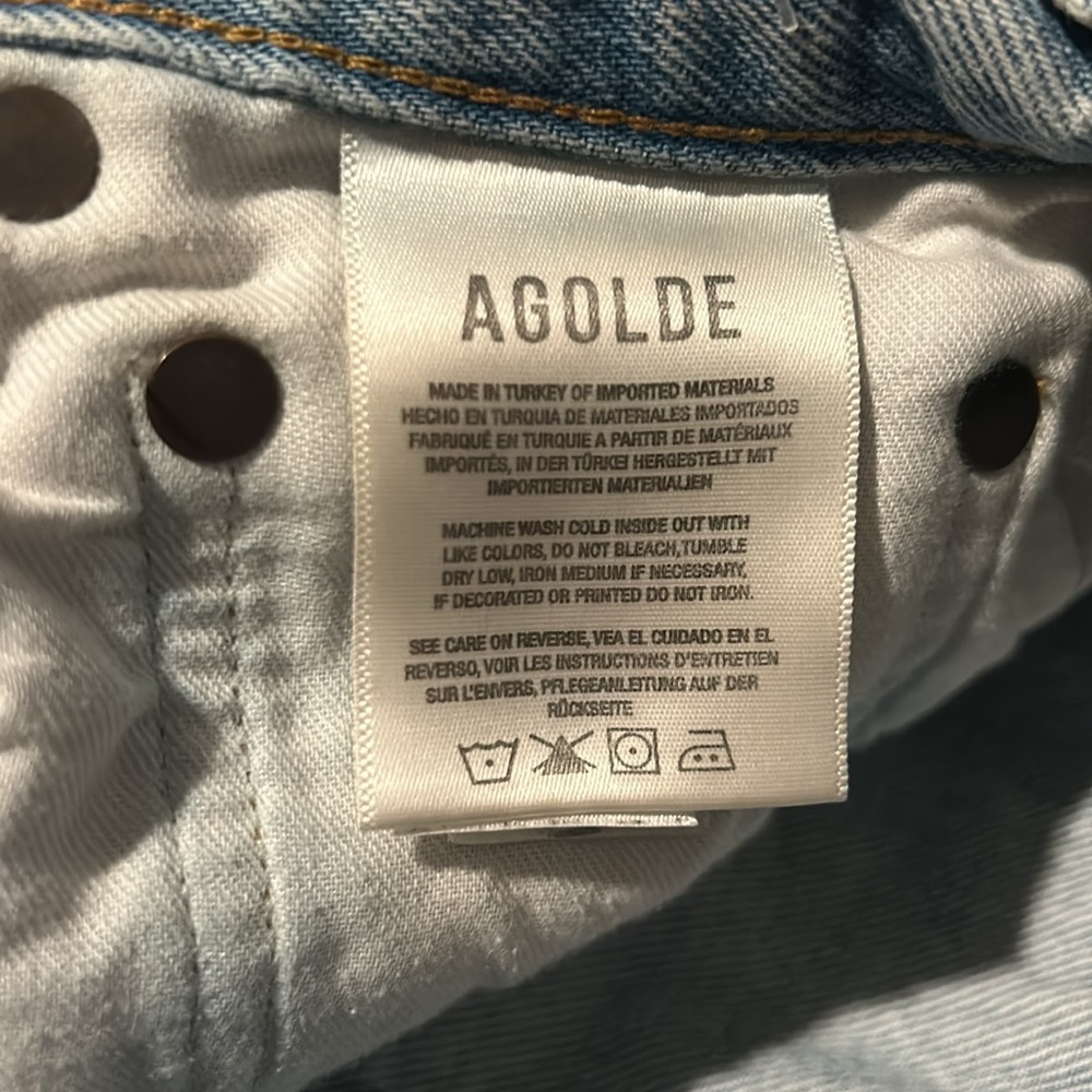 AGOLDE Riley Shorts Size 23 - Picture 13 of 14